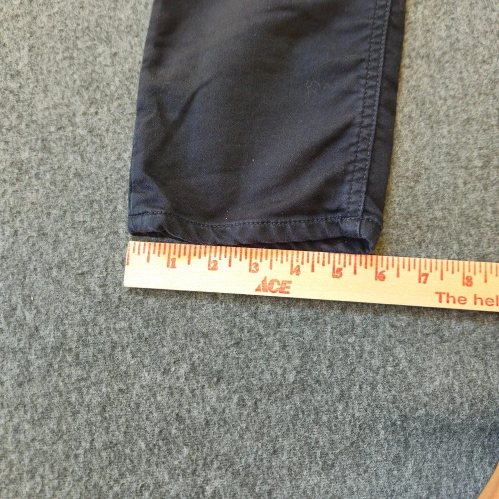 Quince 5-Pocket Pants 30x30 Black Slim Straight Stretch Grunge Indie Sleaze